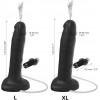 Strap-On-Me SQUIRTING CUM DILDO REALISTIC Black L (SO9015) - зображення 4