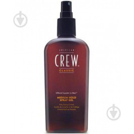 American Crew Спрей-Гель Для Волос Средней Фиксации  Medium Hold Spray Gel 250 мл (738678151846)