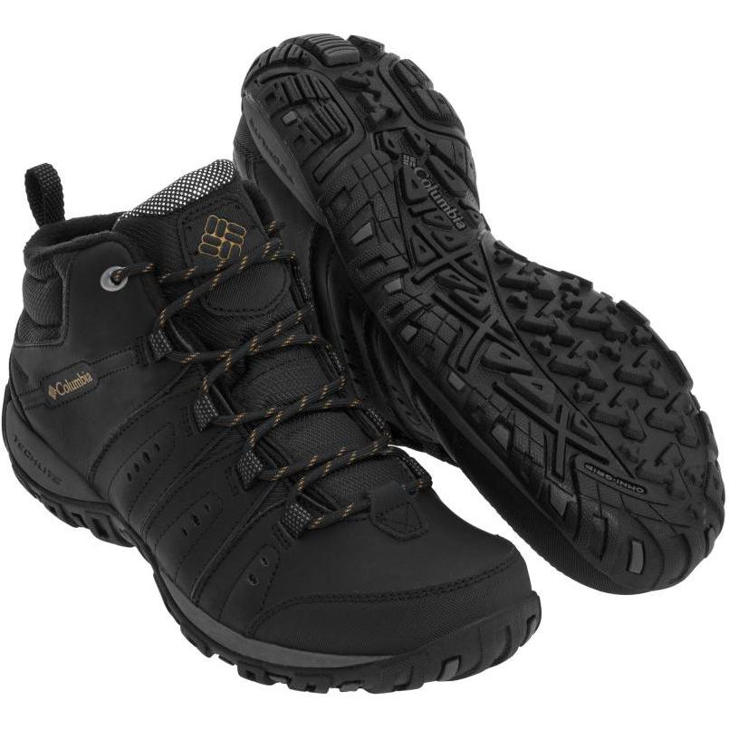 Columbia Черевики  Woodburn II Mid Waterproof - Black/Goldenrod 41 - зображення 1