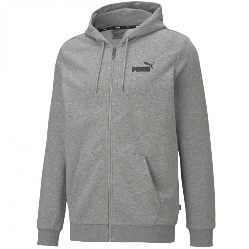 PUMA Жіноча  Ess Small Logo Fz Hoodie 58670403 XL Medium Gray Heather (4063697309463) - зображення 1