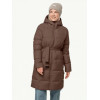 Jack Wolfskin Пуховик зимовий довгий жіночий  Frozen Lake Coat W 1206131_5141 M Коричневий (4064993511567) - зображення 1