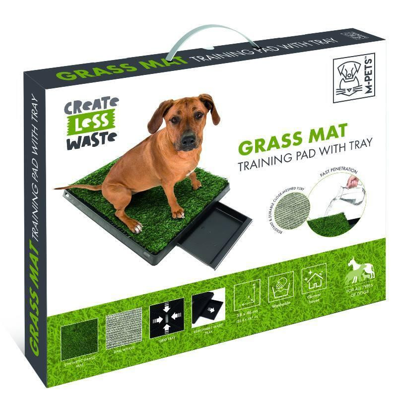 M-Pets (М-Петс) Grass Mat Training Pad with Tray - Травяной мат для приучения собак к туалету с поддоном 58 - зображення 1