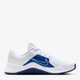   Nike Чоловічі кросівки для залу  Mc Trainer 2 DM0823-102 47 (12.5US) 30.5 см White/Deep Royal Blue-Aquari