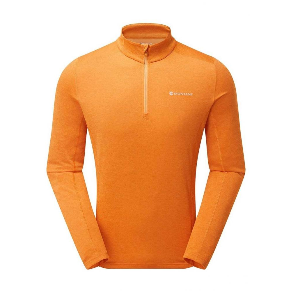 Montane Термокофта  Dart Zip Neck Flame Orange (MDRZNFLOM14) M - зображення 1