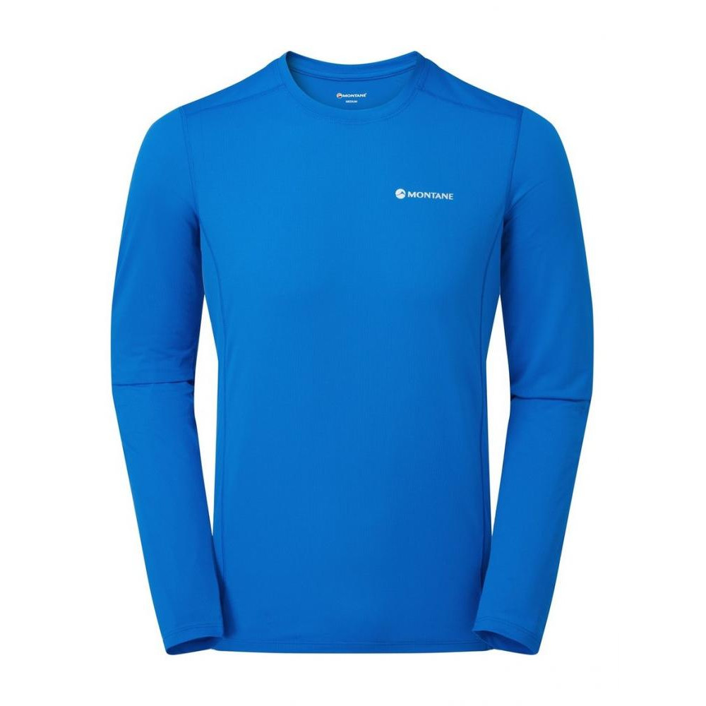 Montane Термокофта  Dart Lite Long Sleeve T-Shirt Electric Blue (MDLLSELEM15) L - зображення 1