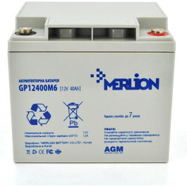   Merlion 12V-40Ah (GP12400M6)