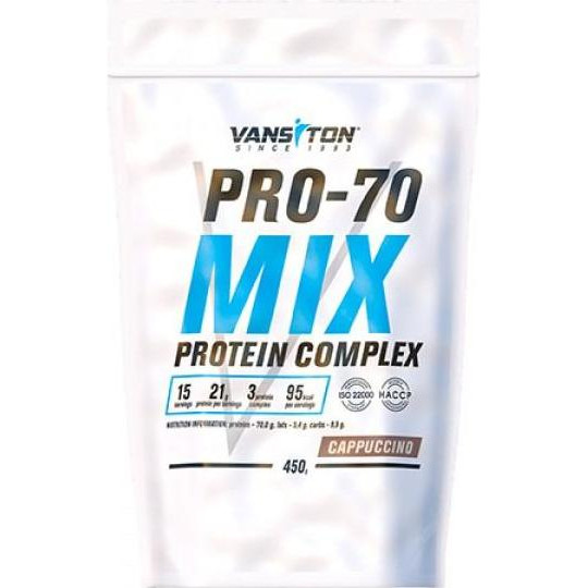 Ванситон Pro-70 Mix Protein Complex /Про-70/ 450 g / - зображення 1