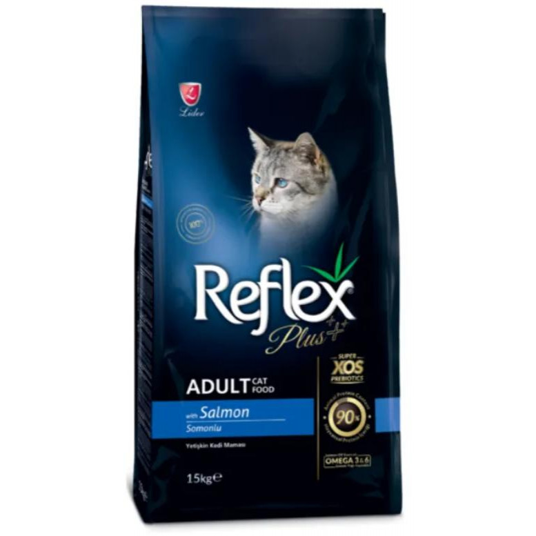 Reflex Plus Adult Cat Salmon 15 кг RFX-402 - зображення 1