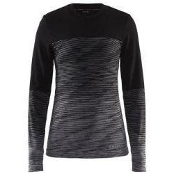 Craft Термобелье  WOOL COMFORT 2.0 CN LS W black-dark grey melange 2021 / размер S - зображення 1