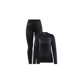   Craft Термобілизна (комплект)  CORE DRY BASELAYER SET W 999000 BLACK 2024/25 L