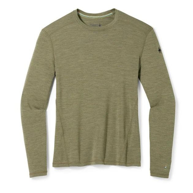 Smartwool Кофта  Men's Merino 250 Baselayer Crew Boxed Winter Moss Heather XXL (1033-SW SW016350.K661-XXL) - зображення 1