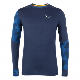   Salewa Термокофта  Cristallo Long Sleeve Mns L Синій (1054-013.002.9319)