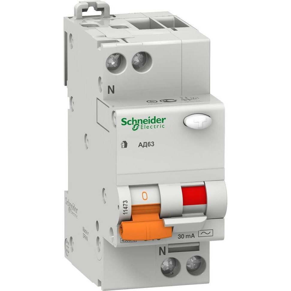 Schneider Electric АД63 2P 25А С (11474) - зображення 1