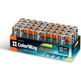   ColorWay Alkaline Power AA (40 шт.) colour box (CW-BALR06-40CB)