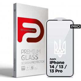   ArmorStandart Захисне скло  Pro 3D LE для Apple iPhone 14 / 13 / 13 Pro Black (ARM65654)