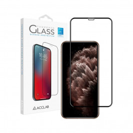   ACCLAB Защитное стекло Full Glue для Apple iPhone XS Max/11 Pro Max Black (1283126508202)