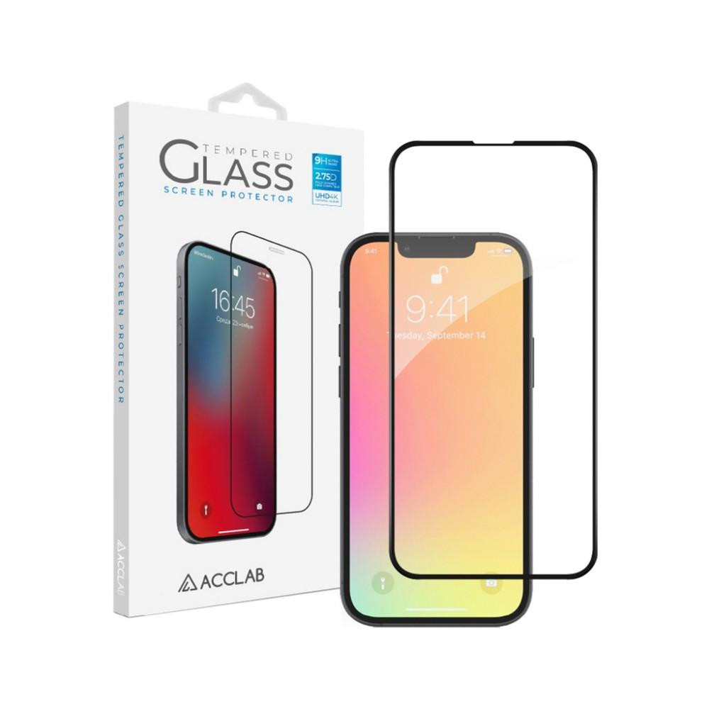 ACCLAB Защитное стекло Full Glue для Apple iPhone 13 mini Black (1283126515415) - зображення 1