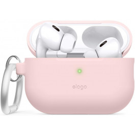   Elago Silicone Hang Case Lovely Pink for Airpods Pro 2nd Gen (EAPP2SC-HANG-LPK)