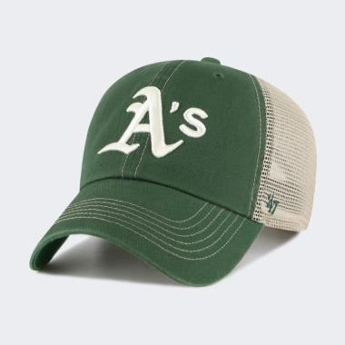 47 Brand Зелена кепка  MLB OAKLAND ATHLETICS TRAWLER 47bTRWLR18GWP-DGD - зображення 1