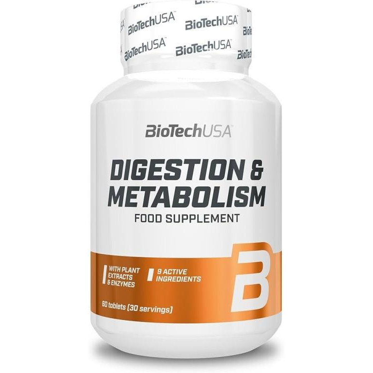 BiotechUSA Digestion & Metabolism 60 Tablets - зображення 1