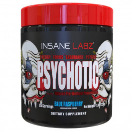   Insane Labz Psychotic 220 g /35 servings/ Blue Raspberry