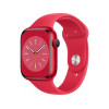 Apple Watch Series 8 GPS + Cellular 41mm PRODUCT RED Al. Case w. PRODUCT RED S. Band - M/L (MNV63) - зображення 1