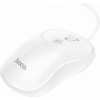 Hoco GM13 Esteem business wired mouse White - зображення 2