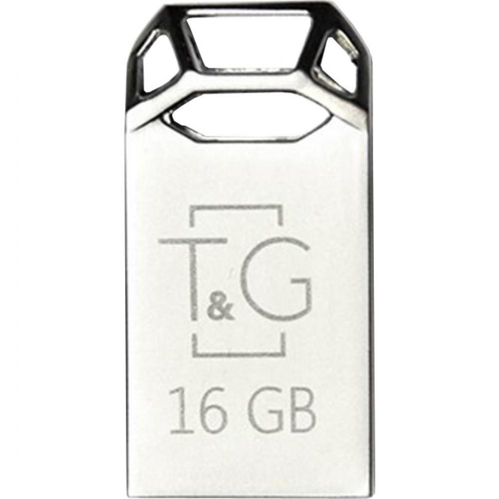 T&G 16 GB 110 Metal Series Silver (TG110-16G) - зображення 1