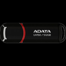   ADATA 512 GB UV150 USB 3.2 (AUV150-512G-RBK)