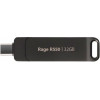 PATRIOT 32 GB Rage R550 USB 3.2 Gen 1 Type-A+C Black (PE32GR550DSAD) - зображення 4