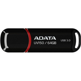   ADATA 64 GB UV150 Black (AUV150-64G-RBK)