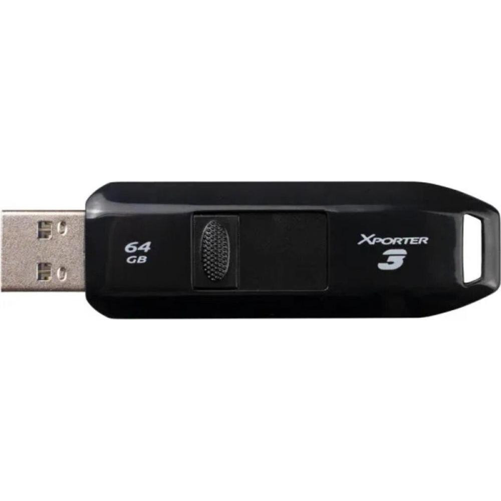 PATRIOT 64 GB Xporter 3 USB 3.2 Black (PSF64GX3B3U) - зображення 1