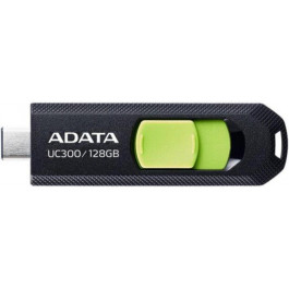   ADATA 128 GB UC300 Type-C 3.2 Black/Green (ACHO-UC300-128G-RBK/GN)