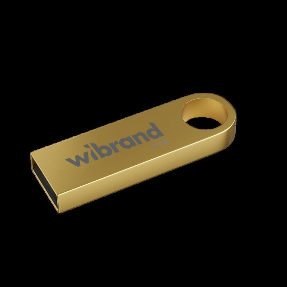 Wibrand 8 GB Puma Gold USB 2.0 (WI2.0/PU8U1G) - зображення 1