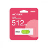 ADATA 512 GB UV320 USB 3.2 White/Green (AUV320-512G-RWHGN) - зображення 3