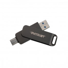   PATRIOT 64 GB Rage R550 USB 3.2 Gen 1 Type-A+C Black (PE64GR550DSAD)