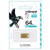 Wibrand 64 GB Hawk Gold USB 2.0 (WI2.0/HA64M1G) - зображення 2