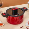 Xiaomi HUOHOU Stainless Steel Enamel Micro Pressure Cooker Red 6л (HU0160) - зображення 3