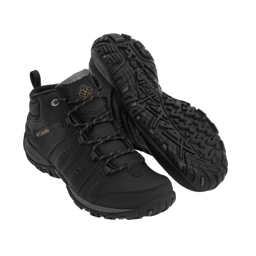 Columbia Черевики  Woodburn II Mid Waterproof - Black/Goldenrod 41 - зображення 1