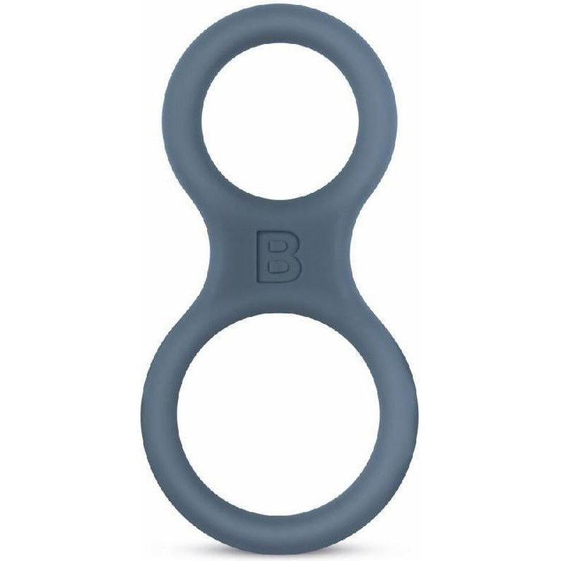 Boners Classic Cock & Ball Ring - Grey (SO8851) - зображення 1