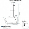 Minola HVS 6232 BL/INOX 700 LED - зображення 10