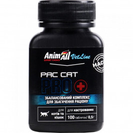   AnimAll VetLine PAC CAT PRO 0.5 г х 100 табл (4820150205560)