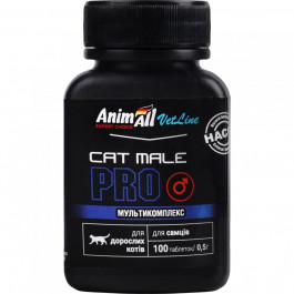   AnimAll VetLine CAT MALE PRO 0.5 г х 100 табл (4820150205539)