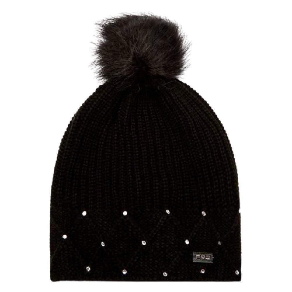 CMP Шапка  WOMAN KNITTED HAT Черный - зображення 1