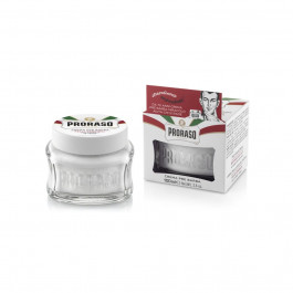   Proraso Крем до бритья  White (New Version) Pre-shaving cream для чувствительной кожи 100 мл (8004395000036)