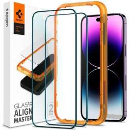   Spigen Glas tR Align Master FC Apple Iphone 14 Pro Max (2 Pack) Black (AGL05204)