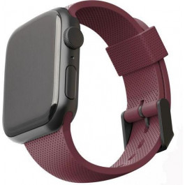   URBAN ARMOR GEAR Ремешок  для Apple Watch 44/42 Dot Silicone Aubergine (19249K314747)