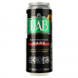   DAB-beer Упаковка пива  темное фильтрованное 4.9% 0.5 л x 24 шт (4053400277936)