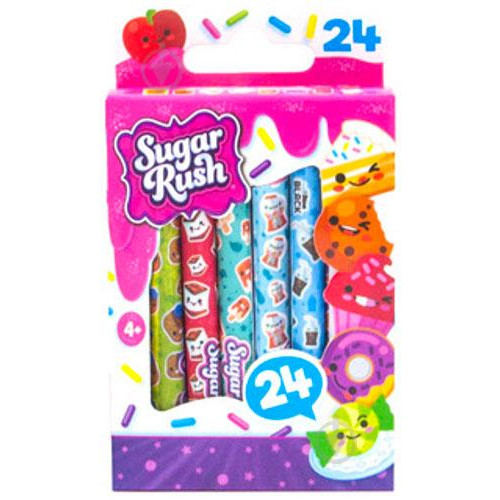 Scentos Восковые карандаши  Sugar Rush Феерия Цветов 24 цвета (30008) - зображення 1