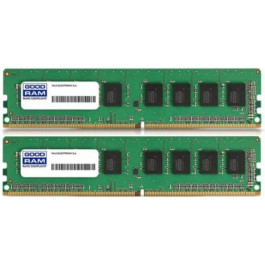   GOODRAM 32 GB (2x16GB) DDR4 2666 MHz (GR2666D464L19/32GDC)